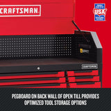 CRAFTSMAN 3000 Series 54-in W x 24.5-in H 6-Drawer Steel Tool Chest (Red)
