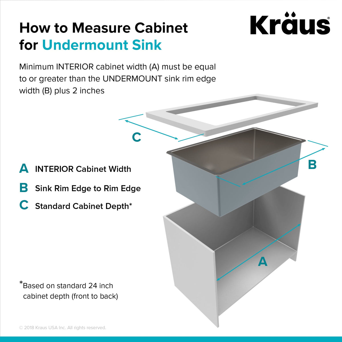 Kraus Stainless Steel Undermount Laundry Sink with Drain and Faucet