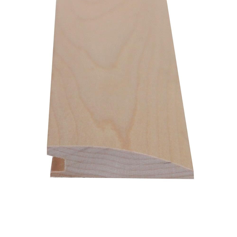 Flexco Natural 0.5-in T x 2-in W x 78-in L Solid Wood Reducer