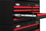 CRAFTSMAN 2000 Series 40.5-in W x 24.5-in H x 18-in D 8-Drawer Steel Tool Chest (Black with Red Trim)