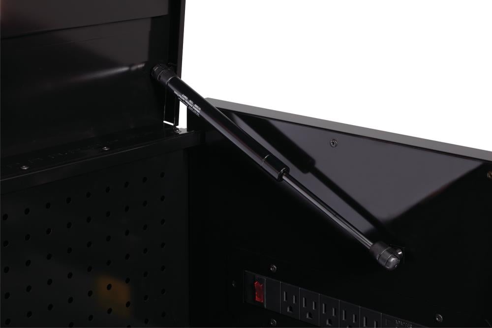 CRAFTSMAN 2000 Series 40.5-in W x 24.5-in H x 18-in D 8-Drawer Steel Tool Chest (Black with Red Trim)