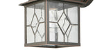 Portfolio Litshire 13.5-in H Oil-Rubbed Bronze Outdoor Wall Lantern, Medium Base (E26)