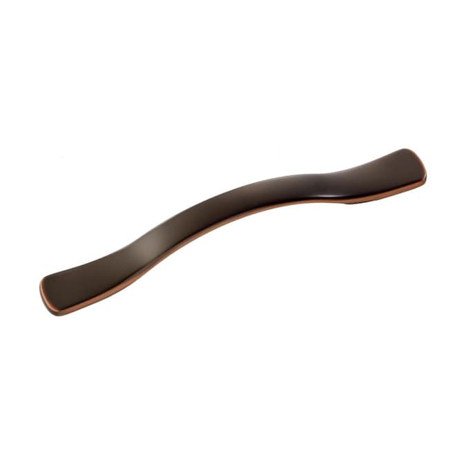 Hickory Hardware Euro-Contemporary 4-in (102mm) Center to Center Oil-Rubbed Bronze Highlighted Arch Handle Drawer Pull