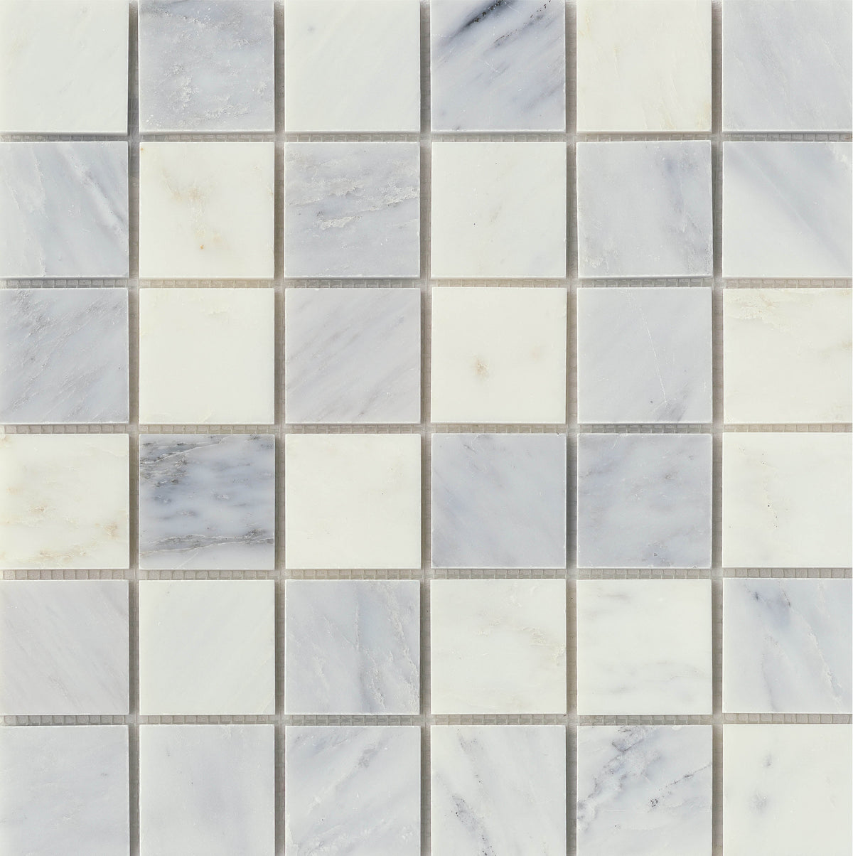 Emser Winter Frost Natural Stone Marble Tile & Mosaics – 12 in x 12 in Sheets