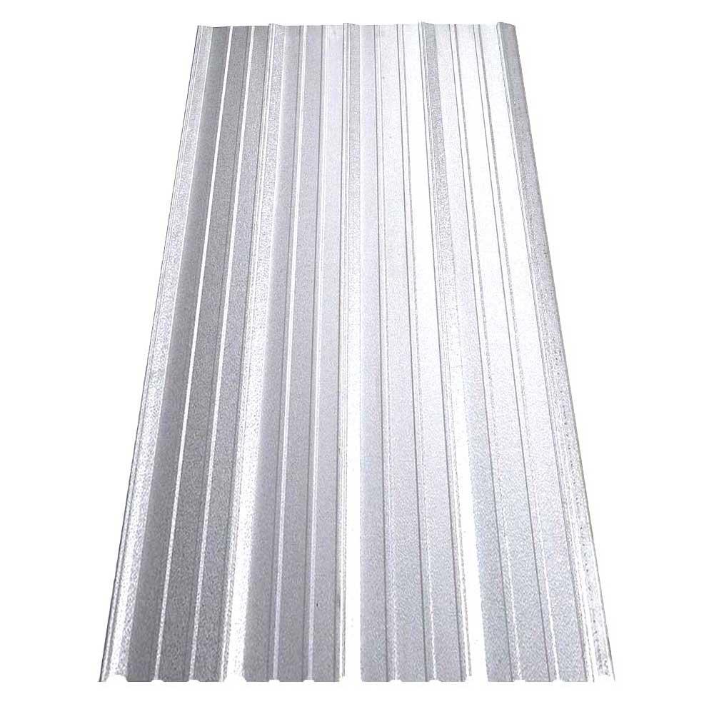 12 ft. SM-Rib Galvalume Steel 29-Gauge Roof/Siding Panel