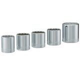 Craftsman SAE 12 Point Standard Socket Set, 5 pc
