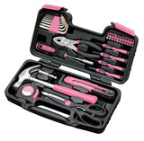Apollo DT9706P 39-Piece Tool Set, Pink