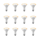 Feit Electric 65-Watt Equivalent Soft White (2700K) BR30 Dimmable Wi-Fi LED Smart Light Bulb (12-Pack)
