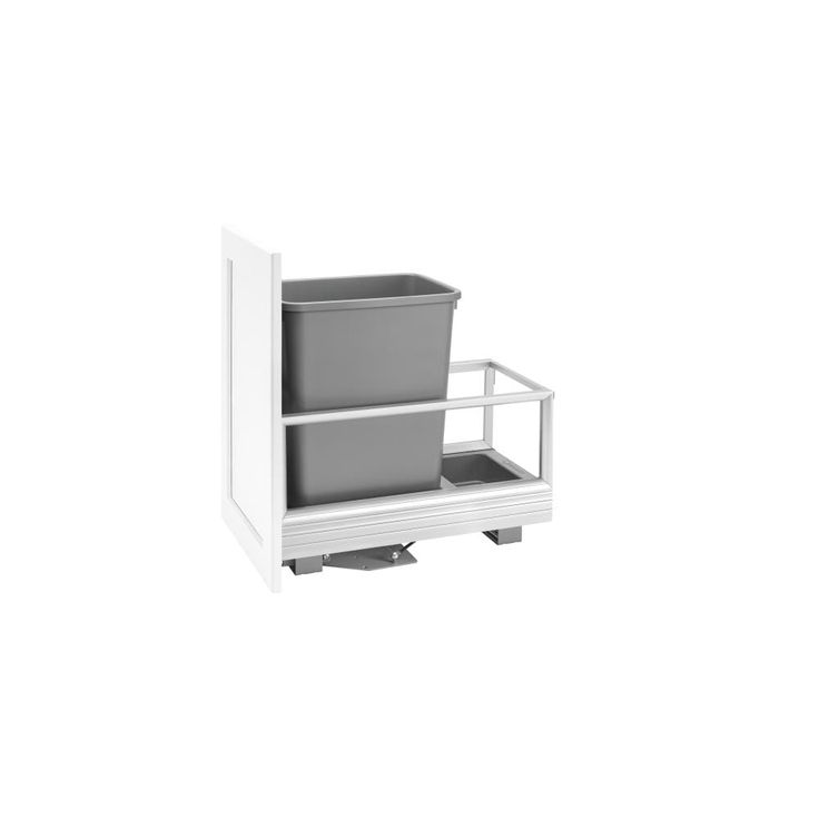 Rev-A-Shelf 35-Quart Plastic Soft Close Pull Out Trash Can
