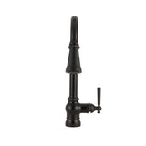 U by Moen Paterson Single-Handle Pull-Down Sprayer Smart Kitchen Faucet with Voice Control and PowerBoost in Matte Black