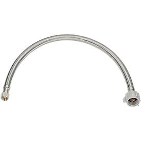 Homewerks Worldwide 3/8-in Compression 12-in Braided Stainless Steel Toilet Supply Line