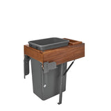 Rev-A-Shelf 50-Quart Plastic Soft Close Pull Out Trash Can