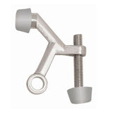 2-1/8 in. x 1-3/4 in. Satin Nickel Standard Hinge Pin Door Stop Value Pack (10 per Pack)