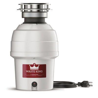 Waste King Legend Series 3/4 HP Professional 3-Bolt Mount Continuous Feed Garbage Disposal