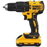 20-Volt Max Lithium-Ion Cordless Brushless 1/2 in. Compact Hammer Drill with Bonus  20-Volt Adapter for 18-Volt Tools