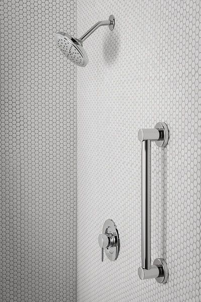 Moen Align 18-in Chrome Wall Mount (ADA Compliant) Grab Bar