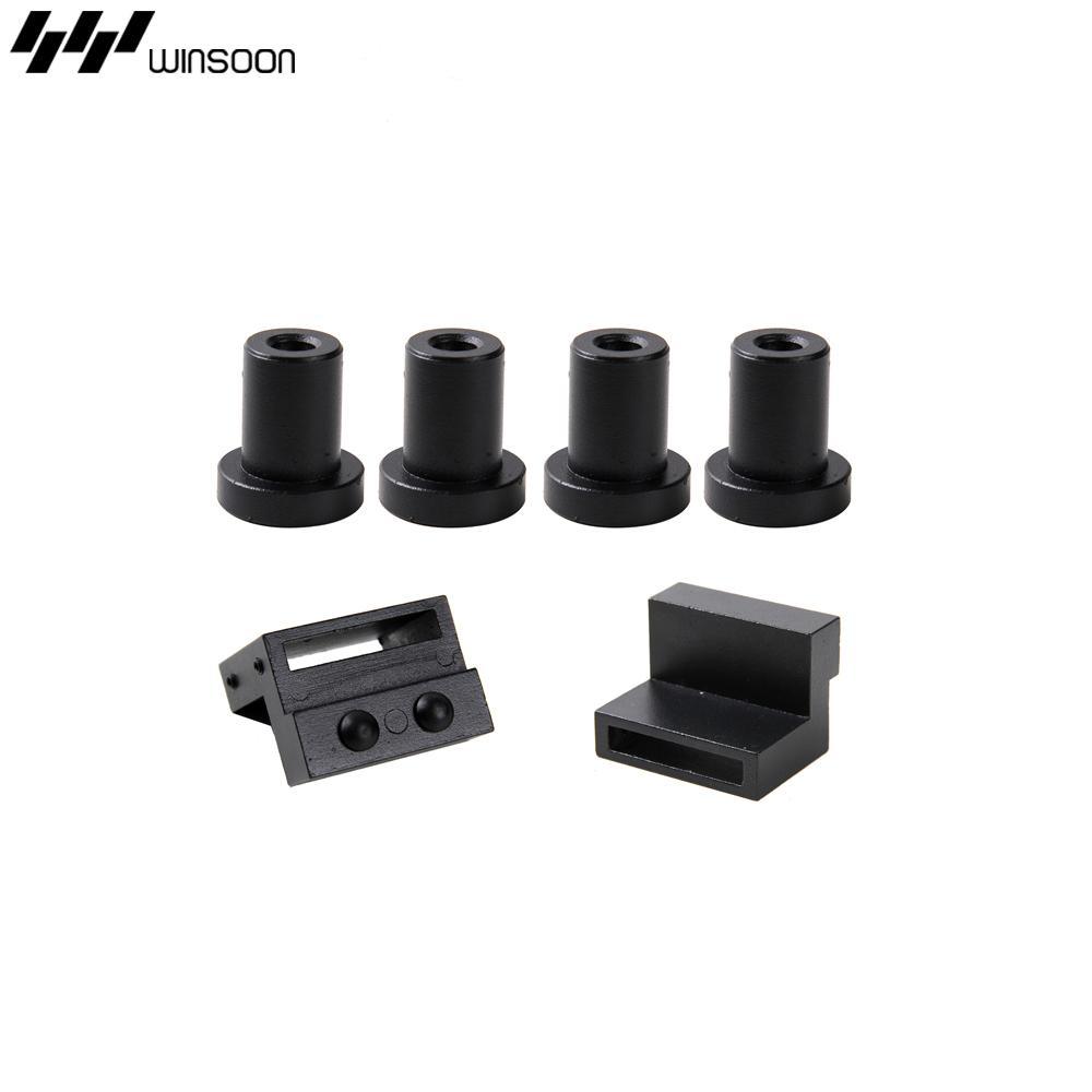 8 ft./96 in. Frosted Black Top Mount Sliding Barn Door Hardware Track Kit for Double Doors with Non-Routed Floor Guide - Super Arbor
