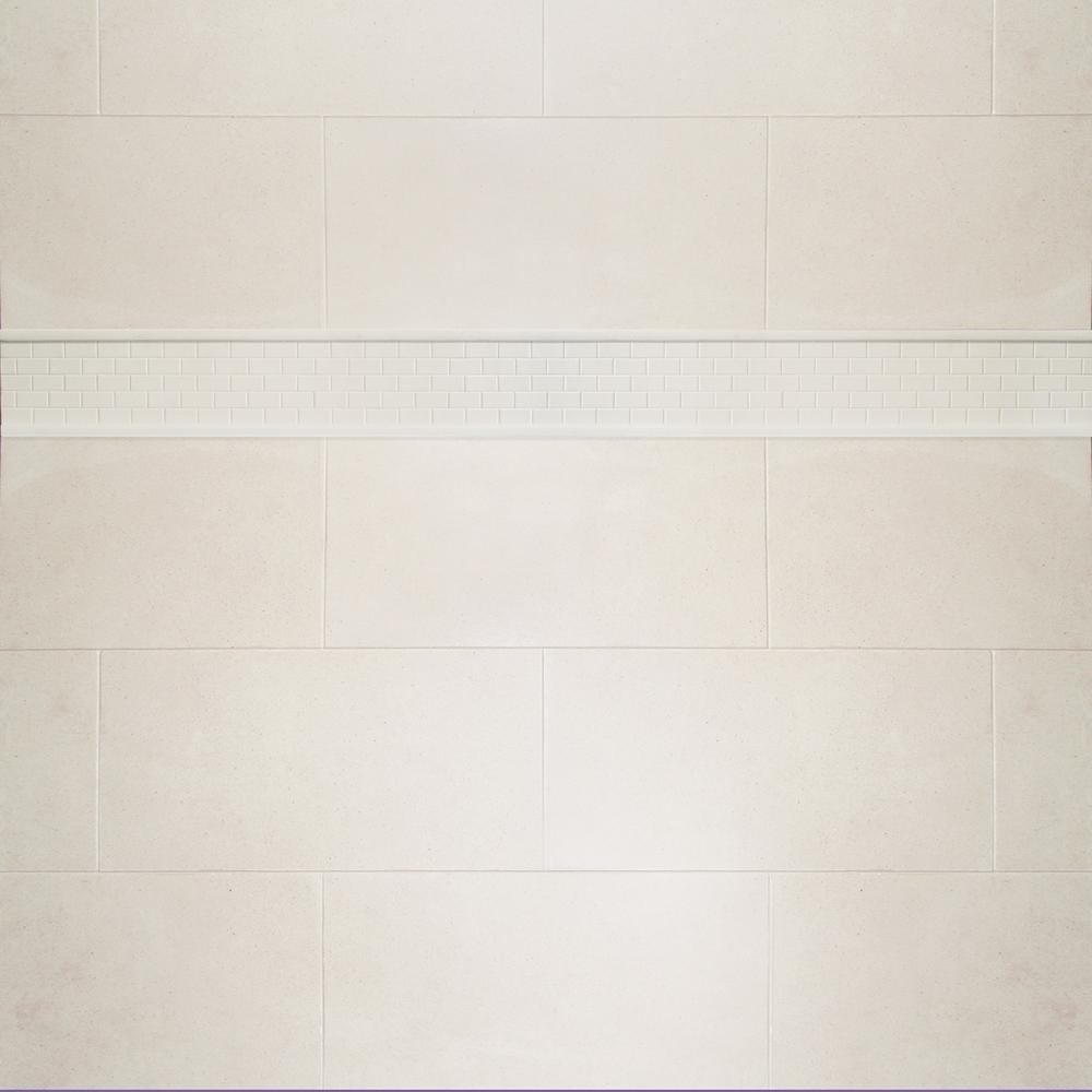 Classic Freedom Grand Hinged 36 in. x 60 in. x 80 in. Left Drain Alcove Shower Kit in Natural Buff and Chrome - Super Arbor