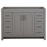 Westcourt 30 in. W x 21 in. D Bathroom Vanity Cabinet Only in Sterling Gray - Super Arbor