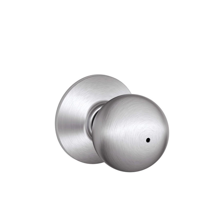 Schlage Orbit Satin Chrome Privacy Lockset, ANSI Grade 2, 1-3/4 in.