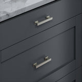 High Desert 3-1/2 in. Satin Nickel Drawer Pull (10-Pack) - Super Arbor