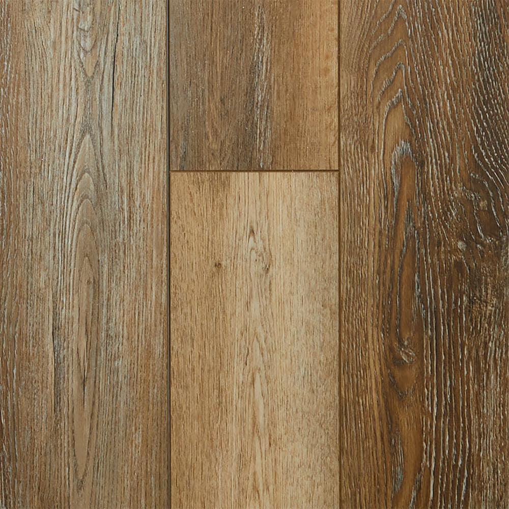 Boulder Pass Hickory 8.98 in. W x 48.03 in. L Waterproof High Traffic Luxury Vinyl Plank Flooring (17.98 sq. ft./case) - Super Arbor