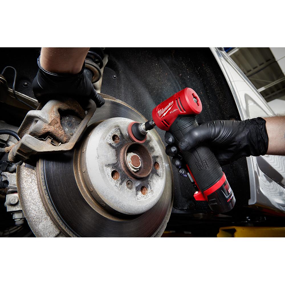 M12 FUEL 12-Volt Lithium-Ion Brushless Cordless 1/4 in. Right Angle and Straight Die Grinder Kit (Tool-Only Kit) - Super Arbor
