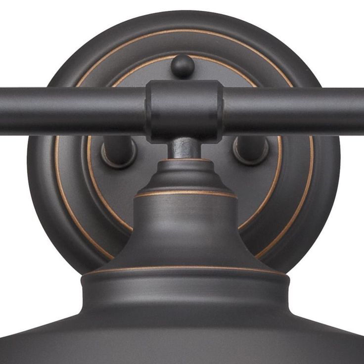Iron Hill 3-Light Oil-Rubbed Bronze Wall Fixture