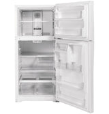 GE 21.9 cu. ft. Top Freezer Refrigerator in White (GTS22KGNRWW)