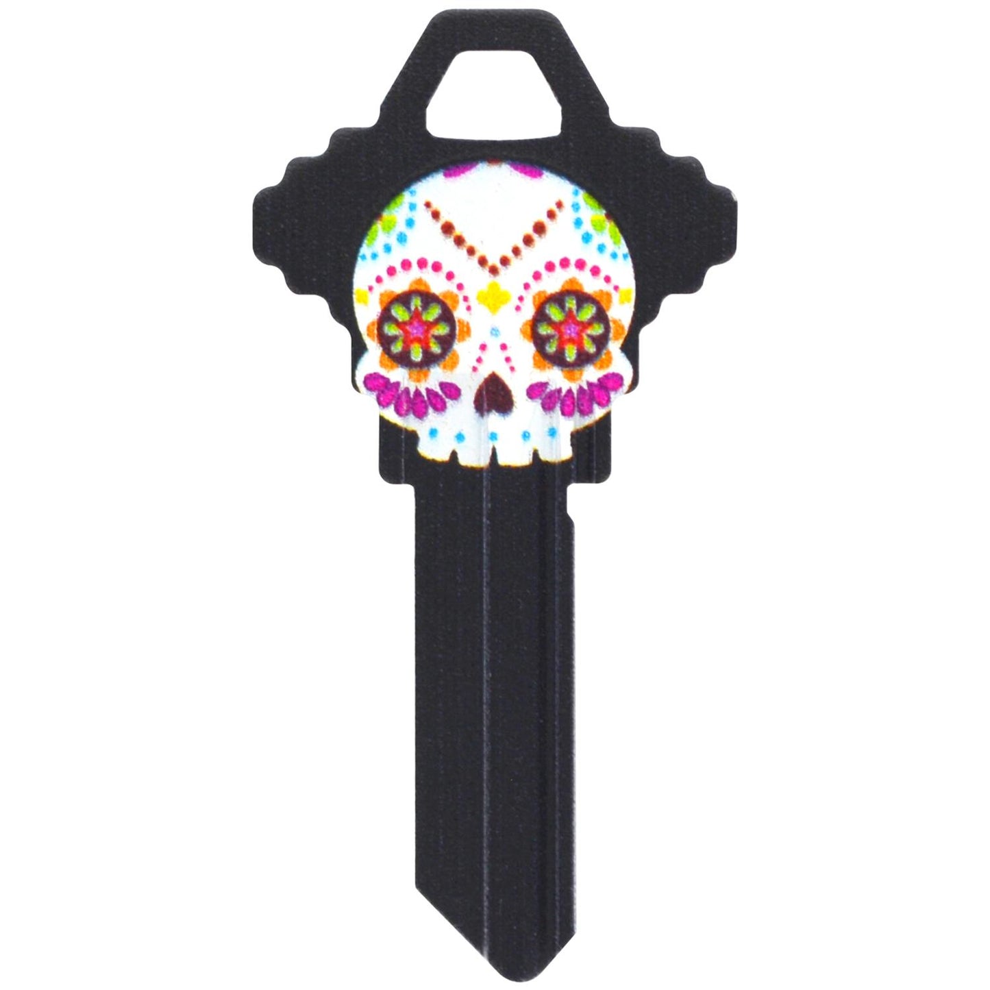 Hillman Wackey Sugar Skull House/Office Universal Key Blank, SC1, Single