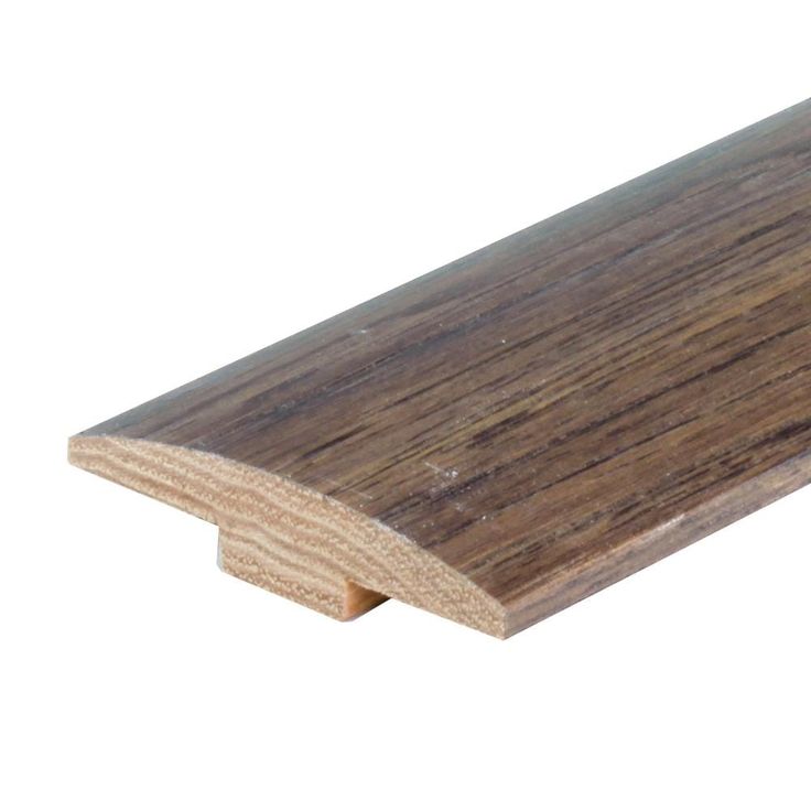 Flexco Hickory Columbus 0.46-in T x 2-in W x 78-in L Solid Wood Floor T-moulding