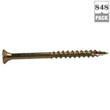 #8 x 2-1/2 in. Phillips Bugle-Head Construction Screw (10 lbs./Box)