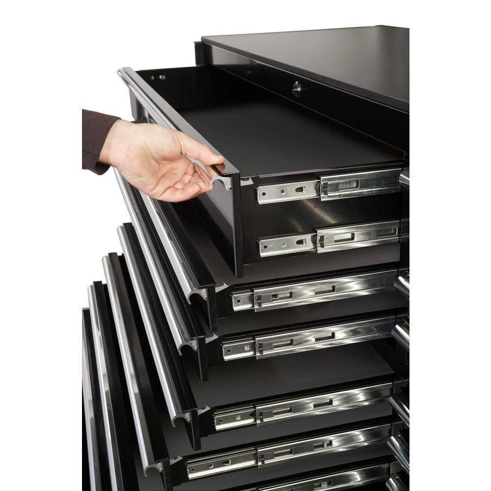 THD Series 72 in. 16-Drawer Roller Cabinet Tool Chest, Black - Super Arbor