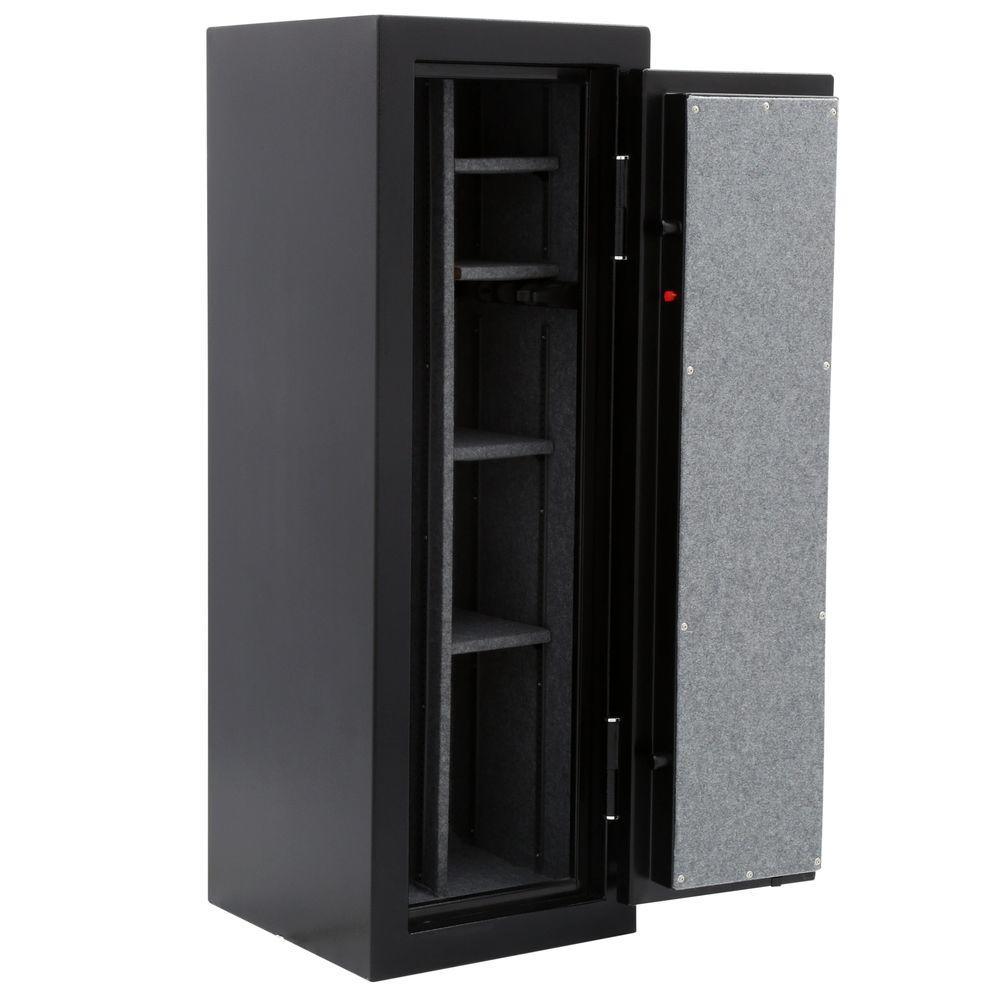 14-Gun Safe Electronic Lock in Matte Black - Super Arbor