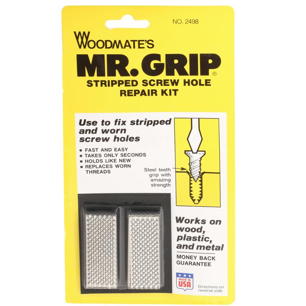 Mr. Grip Screw Hole Repair Kit (8-Pack) - Super Arbor