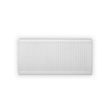 12 in. H x 24 in. L Hot Water Panel Radiator Package in White - Super Arbor