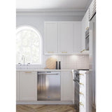 Threespine Ready to Assemble 36 in. x 12 in. x 30 in. Wall Stock Corner Kitchen Cabinet in Shaker White Wood