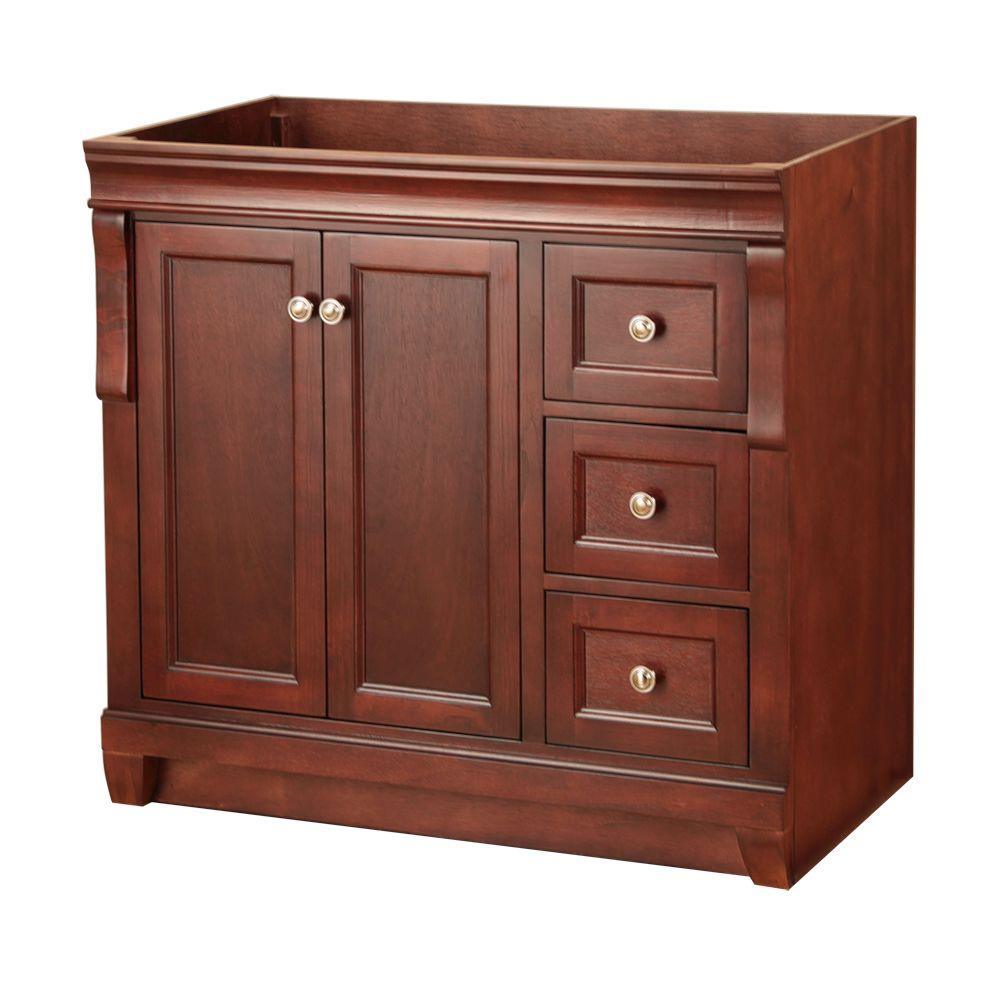 Naples 24 in. W x 21.63 in. D Bath Vanity Cabinet Only in Warm Cinnamon - Super Arbor
