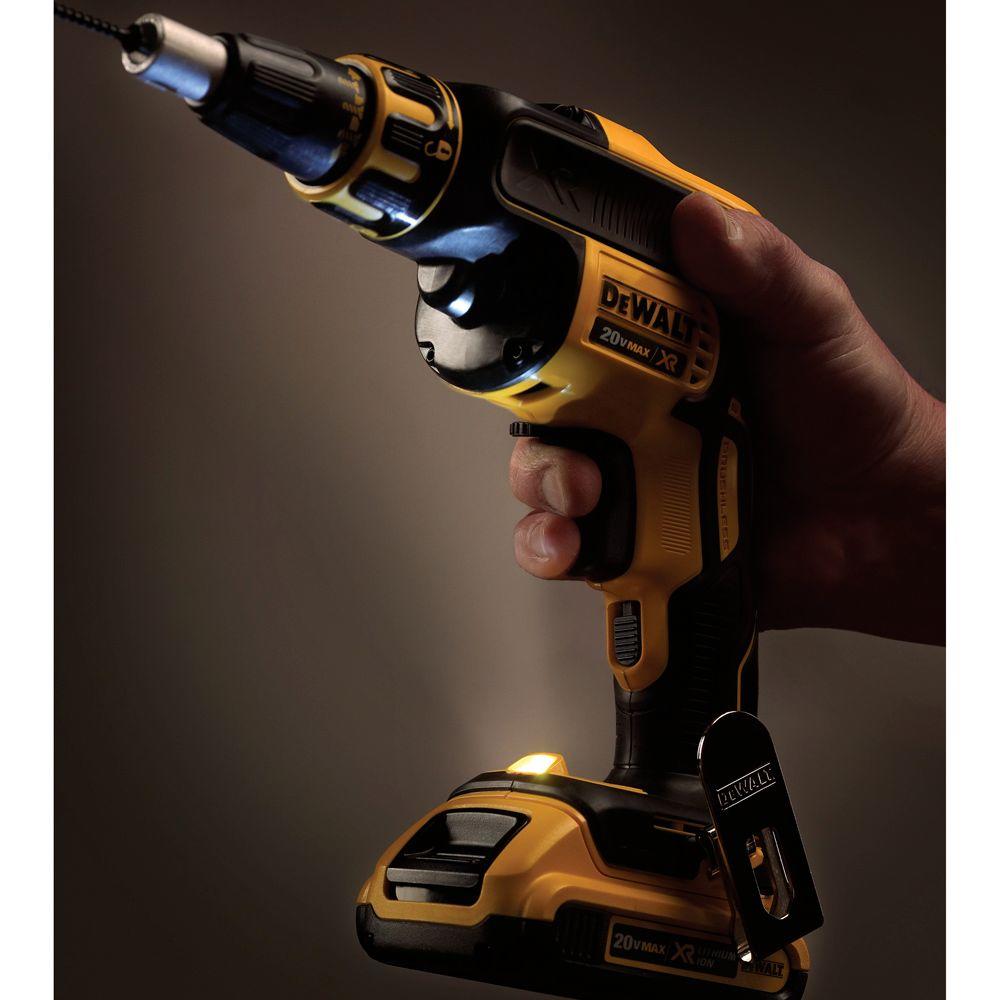 20-Volt MAX XR Lithium-Ion Cordless Drywall Screwgun/Cut-out Tool Combo Kit (2-Tool) with (2) Batteries 2Ah and Charger