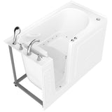 HD Series 30 in. x 60 in. Left Drain Quick Fill Walk-In Air Tub in White - Super Arbor