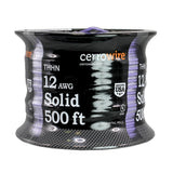500 ft. 12/1 White Solid THHN Wire - Super Arbor