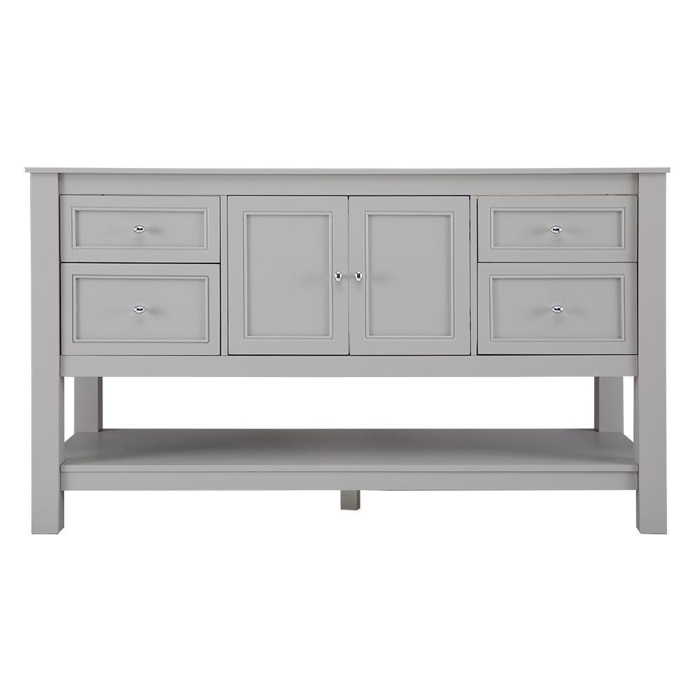 Gazette 30 in. W Bath Vanity Cabinet Only in White - Super Arbor
