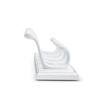23-7/8 in. (605 mm) White Utility Hook Rack