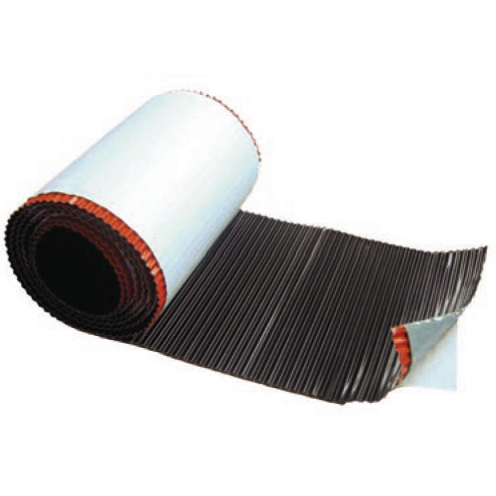 11.8 in. x 196.85 in. Aluminum Corrugated Step Flashing - Super Arbor