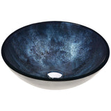 Chrona Series Vessel Sink in Gold/Cyan Mix - Super Arbor