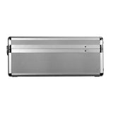 16.75 in. Smooth Aluminum Tool Case with Foam in Silver - Super Arbor