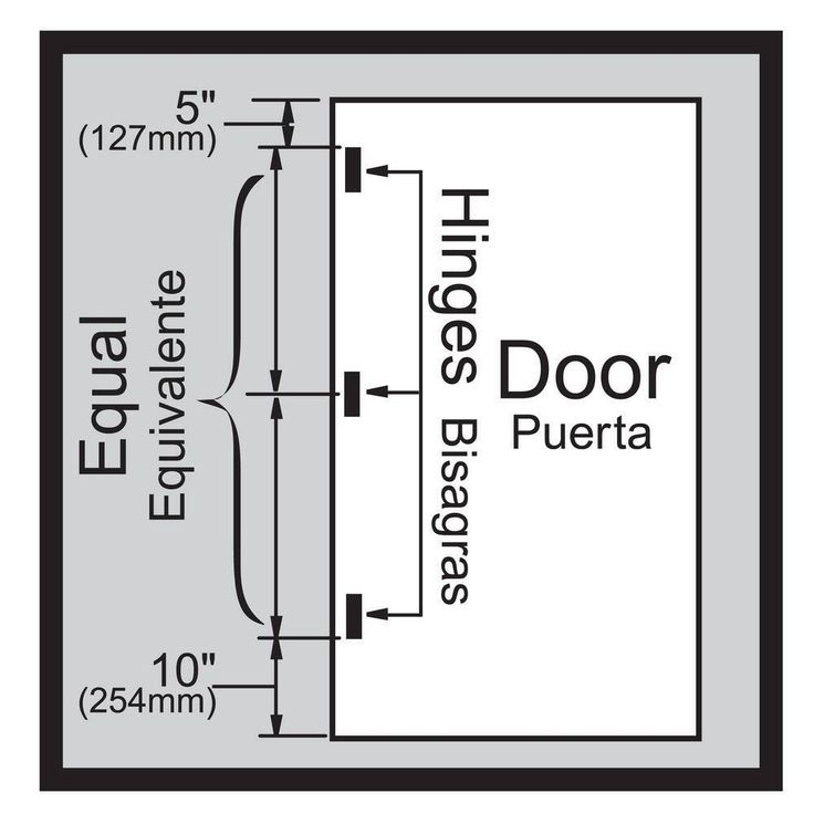 4 in. Matte Black Square Corner Smooth Action Hinge (3-Pack)