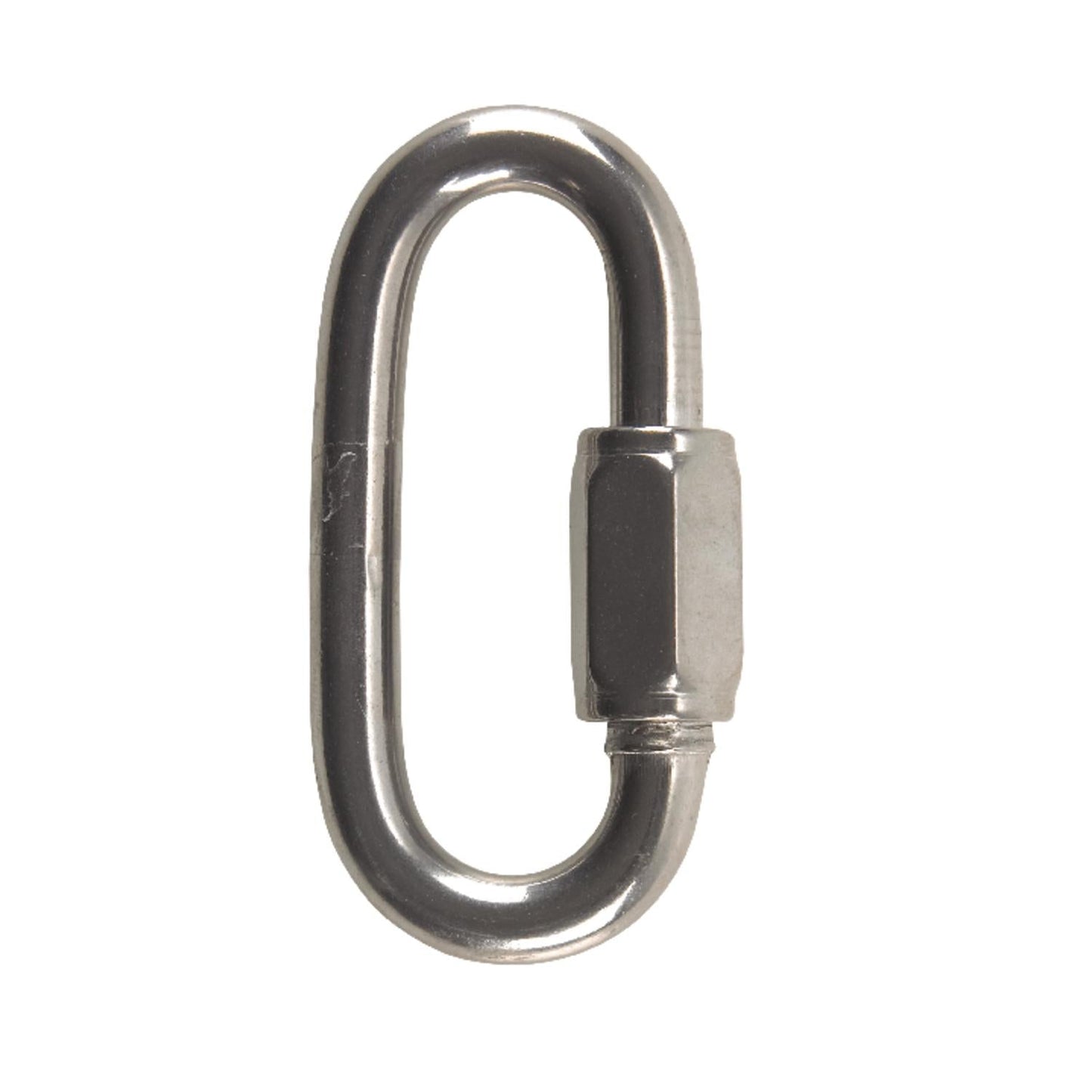 Campbell Polished Stainless Steel Quick Link 1540 lb 3 in. L