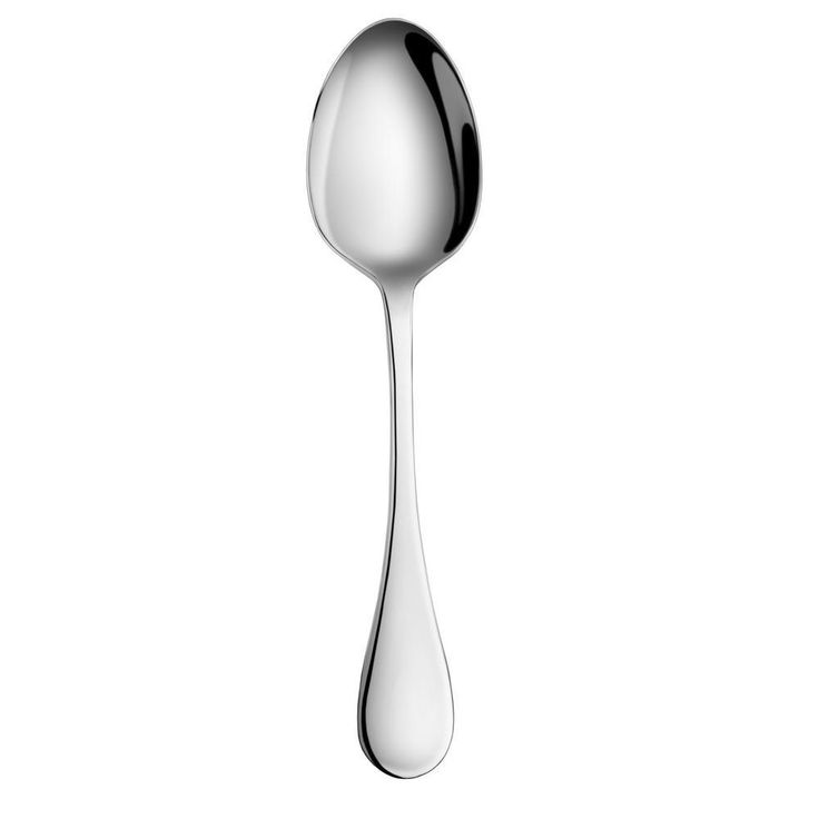 Rain 12-Piece 18/10 Stainless Steel Dinner Spoon Set
