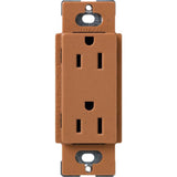 Tamper-Resistant Duplex Receptacle, 15 Amp, White - Super Arbor